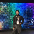 科技與藝術超越展館的對話：日本科技藝術家落合陽一走訪 TECH WORLD 館
