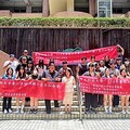景文科大暑假營隊授旗 揭開偏鄉小學夏令營服務序幕