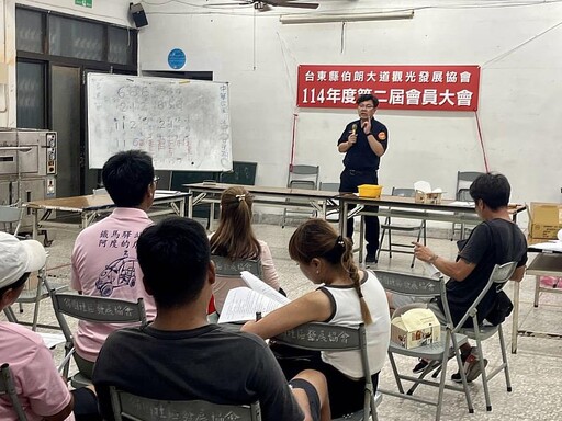 臺東縣關山警分局呼籲慢車規格合法化 業者應配合新制保障遊客安全