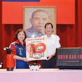 提升新北市民防災技能 新北義消防宣大隊長何玉枝捐贈VR滅火訓練設備