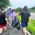 救國團南投縣工青隊攜手20位仁愛兒少家園辦理淨堤活動
