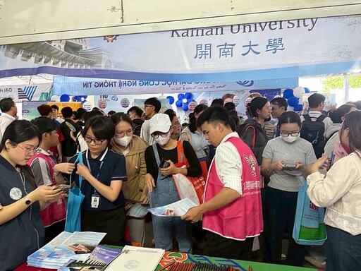 開南大學胡志明教育展大放異彩 深化台越高教合作