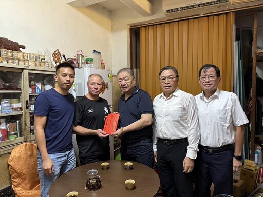 烏來義消英勇救人重傷 新北市蔣議長兼義消總隊長親訪慰問 市府持續關懷支援