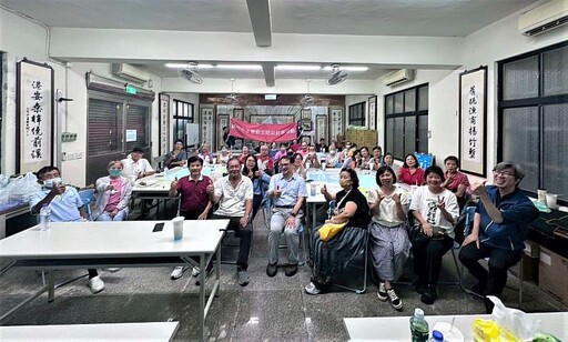 竹市舊港里強化防災韌性 邱臣遠代理市長:自主防災社區教育訓練啟動