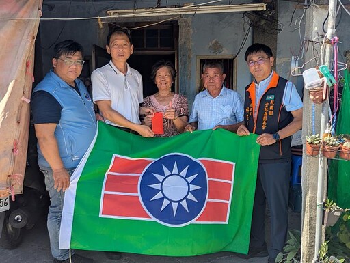 救國團雲林縣團委會關懷颱風受災戶 發放急難扶助金助恢復日常生活
