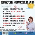 雨後積水藏病媒蚊 嘉市呼籲清環境防登革熱與傳染病