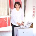 114年全國性公民投票案第21案 黃敏惠市長投下神聖一票