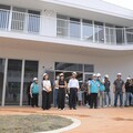 中埔如親托嬰中心暨親子館即將完工 翁章梁親赴工地視察