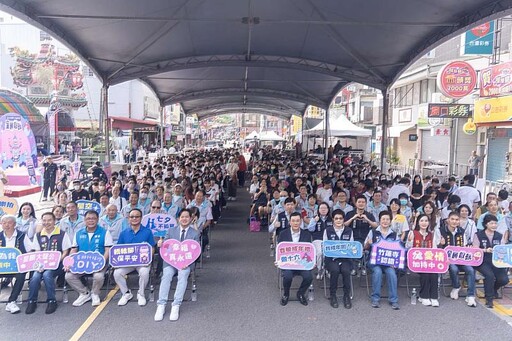 竹蓮寺七夕成年禮「星願啟航」登場!邱臣遠代理市長為青年學子祈福 點亮青春星願