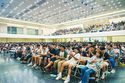 迎接超過五千名大學新鮮人 高科大今起連續4天馬拉松新生始業式