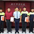 竹市消防局AED即刻救援！邱臣遠代理市長肯定傑出同仁 成功挽救患者生命