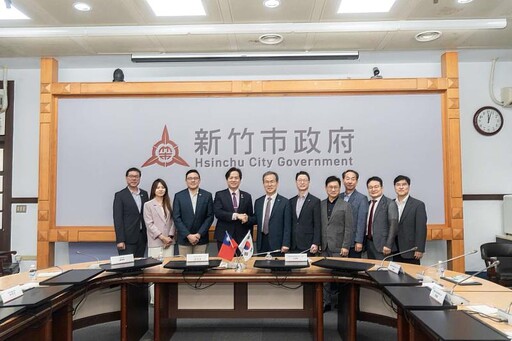 韓國大德科技園區訪團拜會竹市府 深化雙城科技交流合作