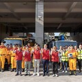竹市特搜與重機具團隊赴花蓮支援 同島一命共度難關