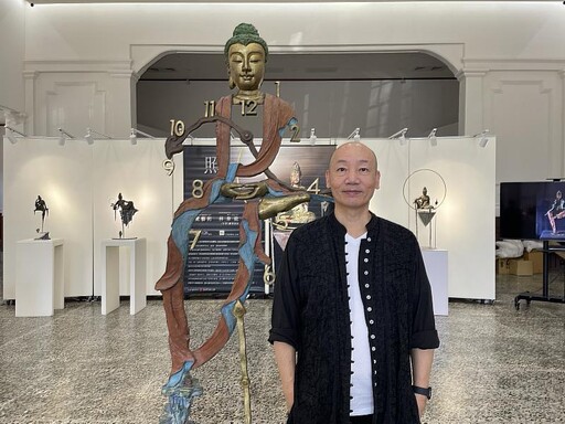 林韋龍雕塑展在竹美館 開啟視覺與心靈的雙重感知