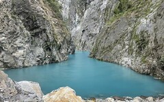 114年10月22日立霧溪燕子口堰塞湖現況資訊