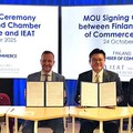 IEAT與芬蘭商業總會簽署MOU 打造台芬產業新鏈結