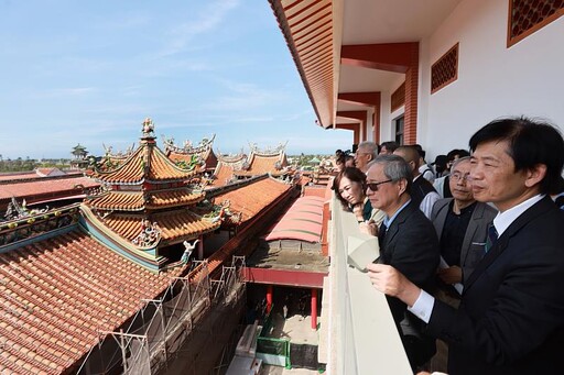 關心臺南市文化資產災後復原 李遠:重建不只是重建 而是要變得更好