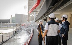 視察新竹棒球場改善工程 邱臣遠代理市長：落實工程品質絕不馬虎