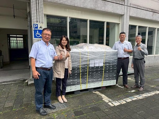 中國科技大學土木系獲漢源實業捐贈易安特系統模板 領航低碳工法教學