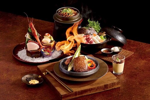 藝奇880元「極炙套餐」 牛排火焰秀與日式3大名物吸睛