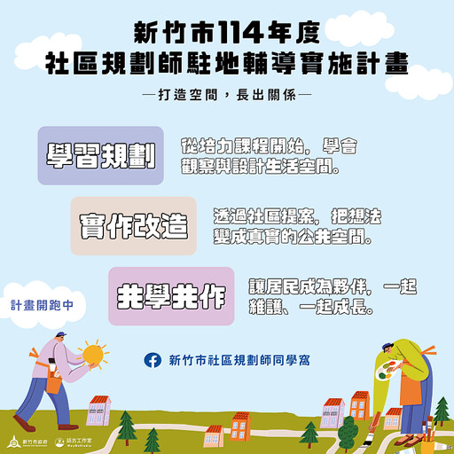 竹市社區規劃師培訓課程持續推動 助在地社區共好 深化公民行動力