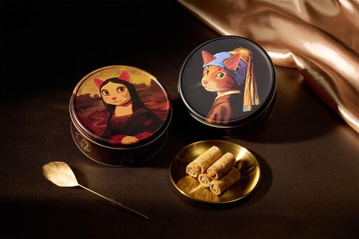 當藝術化為甜點！猫猫喵喵公益菓子舖×山本修聯名推《貓．美術館蛋捲禮盒》