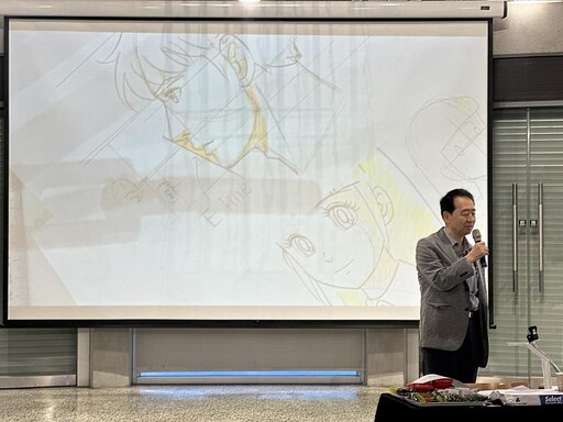 筆下的光影哲學：日本動漫大師小幡公春再次蒞臨長榮大學數媒系