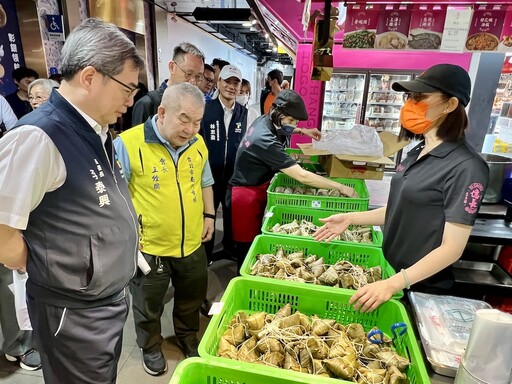 南門市場百粽宴登場 推應景「粽情意」禮盒、悠遊付最高60%回饋