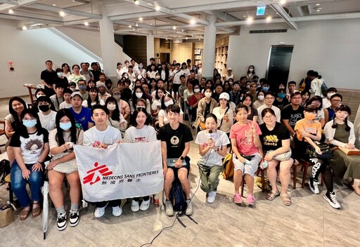 【有影】台灣醫師見證加薩人道困境 無國界醫生台中分享會反應熱烈