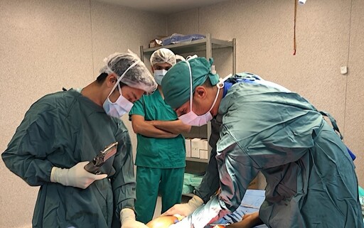 【有影】台灣醫師見證加薩人道困境 無國界醫生台中分享會反應熱烈
