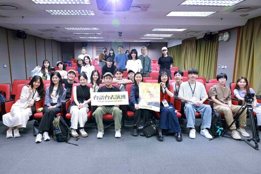 黃迪揚走過低潮回歸初心 台語台講座真誠分享表演路的挫折與信念