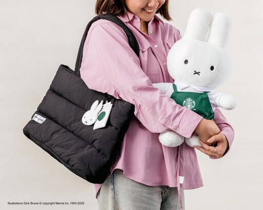 星巴克 x 米飛兔聯名萌翻天!miffy綠圍裙玩偶、手機掛繩、吸管杯...10款實用小物要全包!