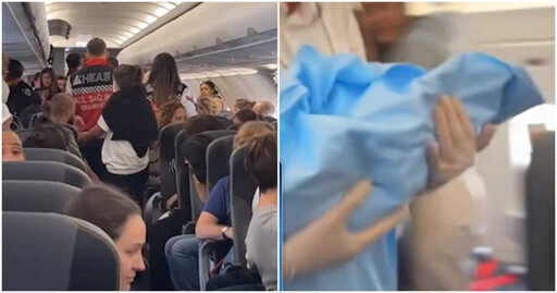 孕婦起飛前突陣痛「機上分娩」 乘客歡呼鼓掌超嗨
