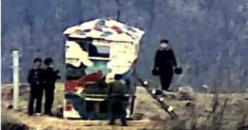 北韓來真的！撕毀協議後「攜槍站哨」非軍事區 修復廢棄哨站部署重武器