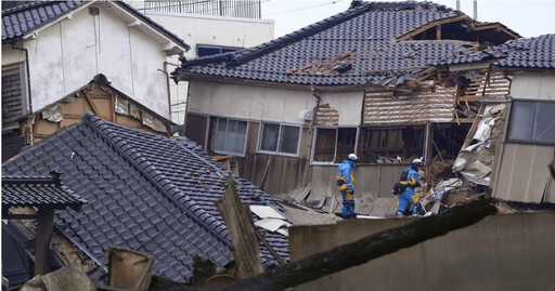 石川強震攀升至30死…上百棟建築倒塌狂燒 災區頻傳「不要死」絕望呼喊
