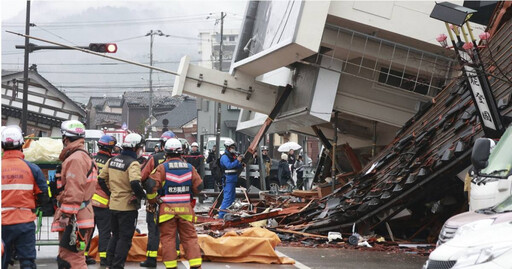 搜救黃金72小時倒數！石川強震至少73死、逾300傷 老翁遭「活埋2天」奇蹟生還