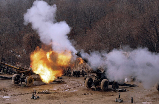 北韓朝邊境發射200枚砲彈！南韓下令離島居民緊急避難 出動K9自走砲海上射擊