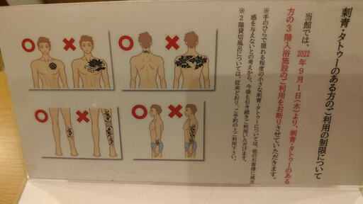 刺青去日本泡溫泉被禁止？ 他曝逐漸解禁「要勾選不是黑道」