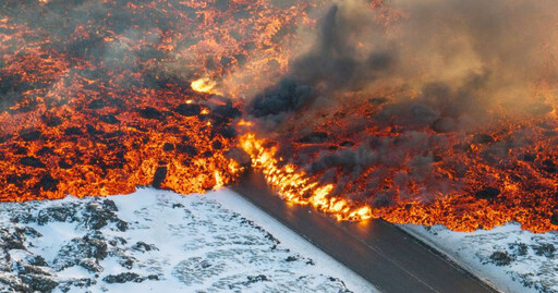 冰島西南部火山再度爆發 觀光景點「藍潟湖」急封閉…數千人無暖氣熱水可用