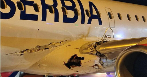 106人客機起飛撞跑道設施「破大洞漏油」 緊急返航降落