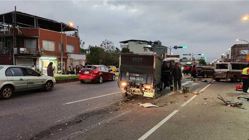 宜蘭冬山11輛車連環撞！車道全堵住 16傷10人送醫