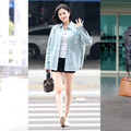 韓星都在歐洲！NewJeans Hanni 、安俞真、全昭彌 Somi Jeon 在首爾機場比辣，大露長腿展現好身材！