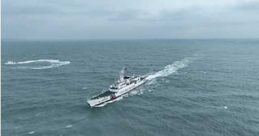 大陸海警：組織艦艇編隊 金門附近海域執法巡查「維護漁民生命財產安全」