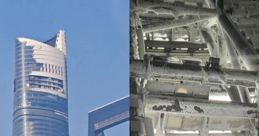《明天過後》真實上演！中國第一高樓上海中心大廈 632公尺高樓一夜冰封