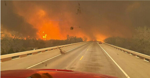 德州史上最嚴重野火！已燒毀1百萬英畝土地 至少2人死亡