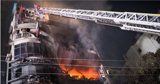 孟加拉7層建築陷火海！釀至少44死、逾40人傷 消防局長曝：每層樓都有瓦斯鋼瓶