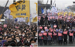 不滿醫改政策 南韓4萬名醫師上街示威