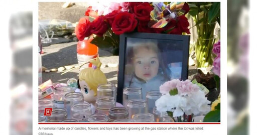 2歲女童坐攤車旁吃東西「遭貨車撞死」 肇事駕駛竟是3歲兒童