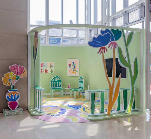 Van Cleef & Arpels攜手法國藝術家Alexandre Benjamin Navet在高雄漢神巨蛋打造春日花園展覽空間！