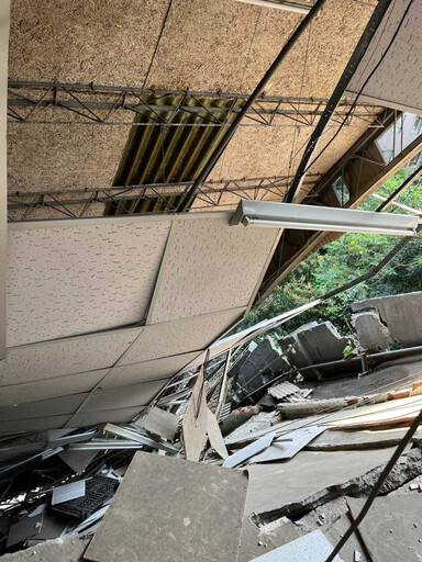 規模7.2強震！新北傳災情 「中和鐵皮屋」倒塌…1人受困